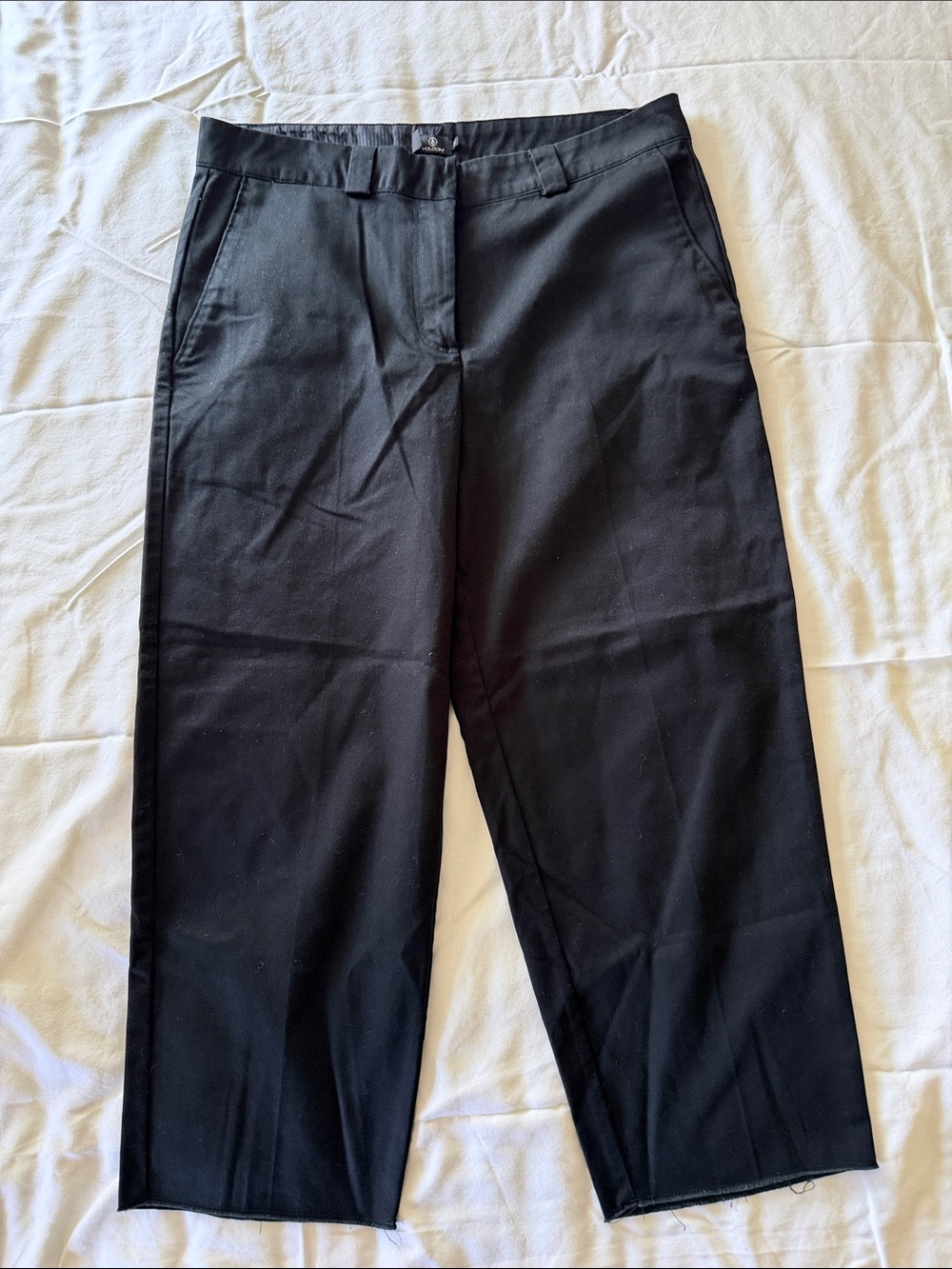 Volcom Vmonty Stretch Chino Pants Black - Unisex Style